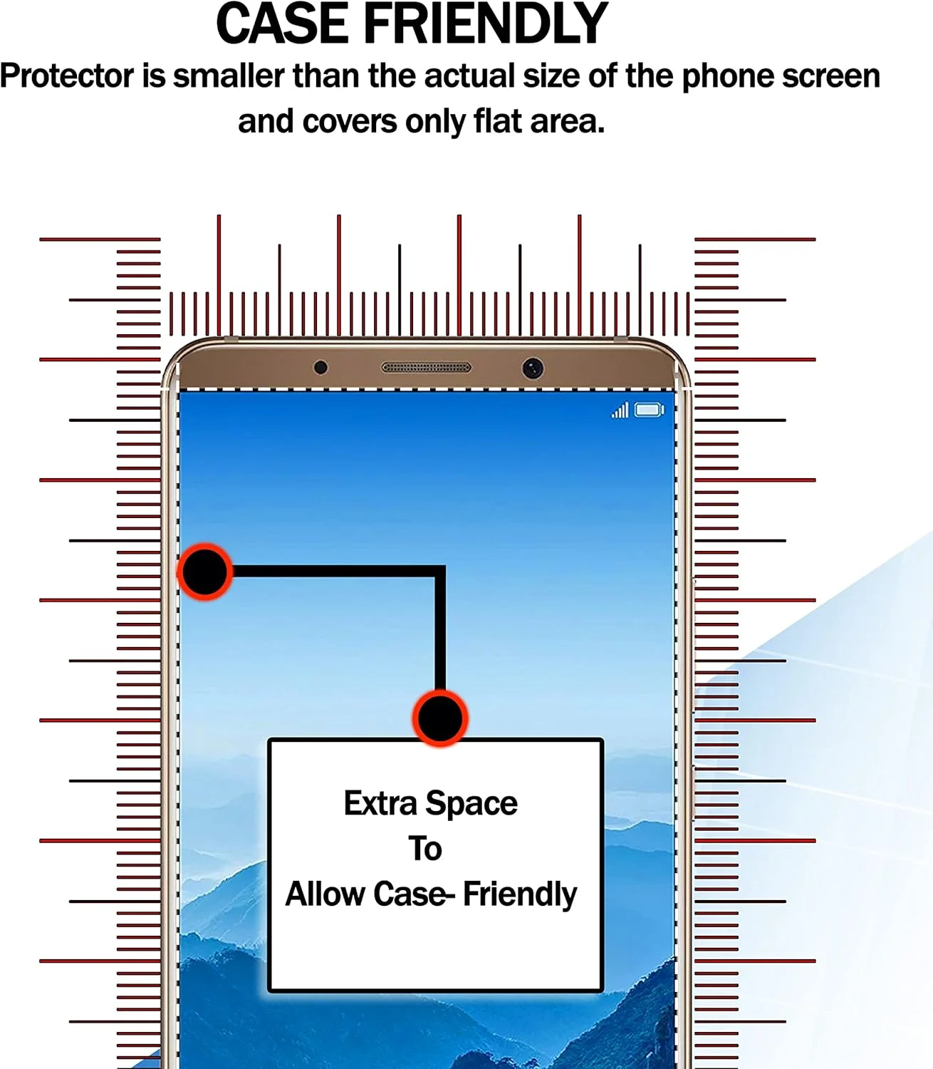 محافظ صفحه نمایش RKINC [3 عدد] برای هوآوی میت 10 پرو، فیلم شیشه ای حرارت دیده، 9H 0.33 میلی متر [ضد خش][ضد شکستن][بدون حباب]