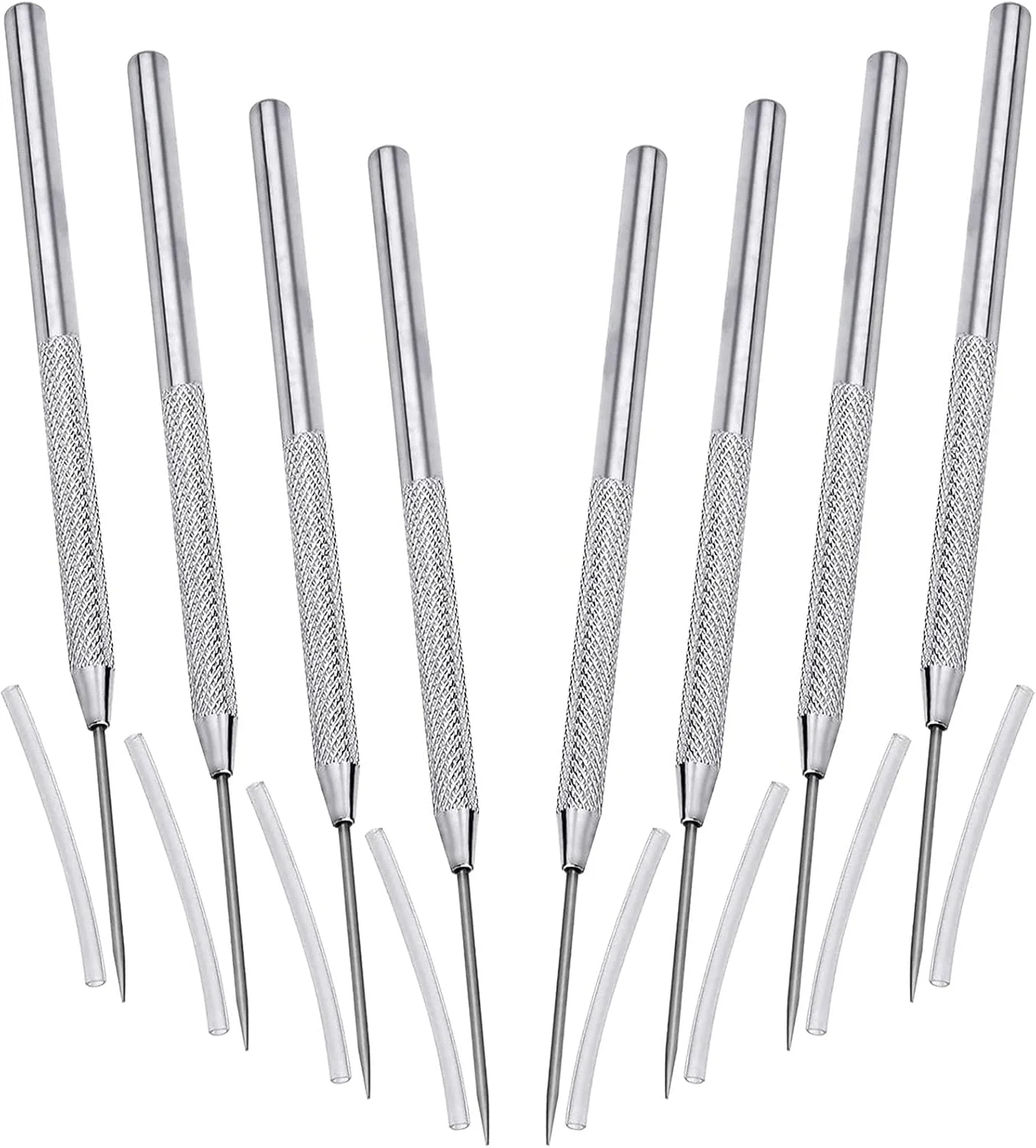 ابزار سوزنی سفالی Outus، ابزار جزئیات سرامیکی، ابزار سوزنی مجسمه سازی سفال، کیت ابزار مدل سازی خاک رس (8 قطعه)