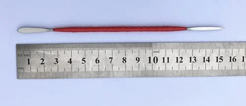 ابزار مجسمه سازی خمیر نرم WOIWO، کاردک دو سر برای باز کردن چشم، مناسب برای خمیر سبک، خمیر رزین و عروسک، 1 عدد