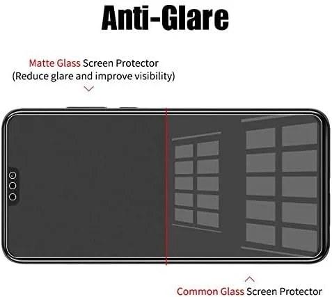 محافظ صفحه نمایش گوشی هوشمند CHENCHUAN، 10 عدد فیلم شیشه ای مات و یخ زده غیر کامل برای Huawei Enjoy 9