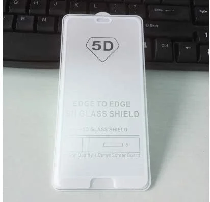 FHNLKFS محافظ صفحه نمایش شیشه ای حرارت دیده 5D با پوشش کامل، 3 عددی، برای گوشی هوآوی Y7 Prime، فیلم محافظ صفحه نمایش گوشی، شیشه با پوشش کامل برای هوآوی Y7 Prime، برای Enjoy 7 Plsus