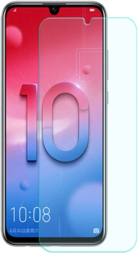 FHNLKFS محافظ صفحه نمایش شیشه ای حرارت دیده 3 عددی، مناسب برای گوشی Huawei Honor 10 Lite، محافظ شیشه ای 9H 2.5D برای گوشی Huawei Honor 10lite