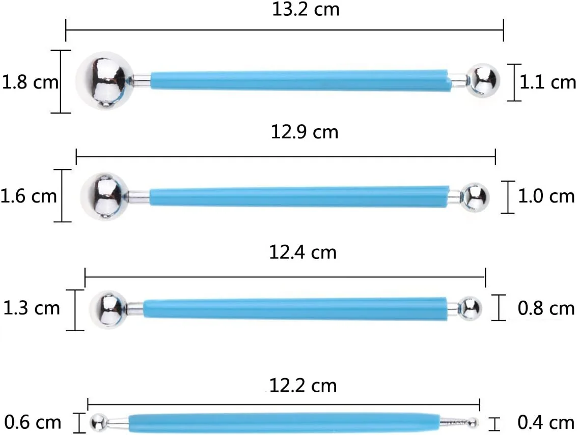 ابزار گل کاغذی Ecjiuyi، مجموعه 8 عددی ابزار نقطه گذاری استایلوس توپی برای نقاشی ماندالا روی سنگ، کاردستی، نقاشی، مناسب نوجوانان و بزرگسالان، بدون محدودیت جنسیتی، غیر تاشو