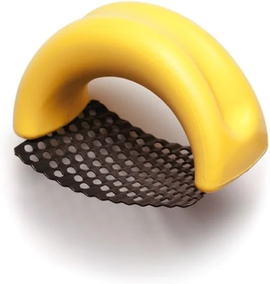 رنده سفالی کوچک Mudtools Creative Hobbies برای هنرمندان سرامیک، سفالگری، خاک رس - زرد