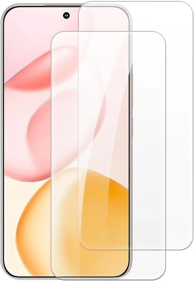 محافظ صفحه نمایش شیشه ای حرارت دیده شانتایم [2 عددی] سازگار با هوآوی Honor 400 5G Global (6.5 اینچ)، شفاف HD ضد خش بدون حباب، سازگار با قاب