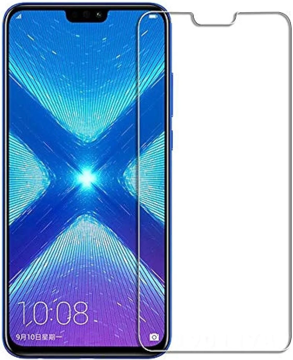 محافظ صفحه نمایش شیشه ای تمپرد برای هوآوی آنر 8 ایکس - شفاف