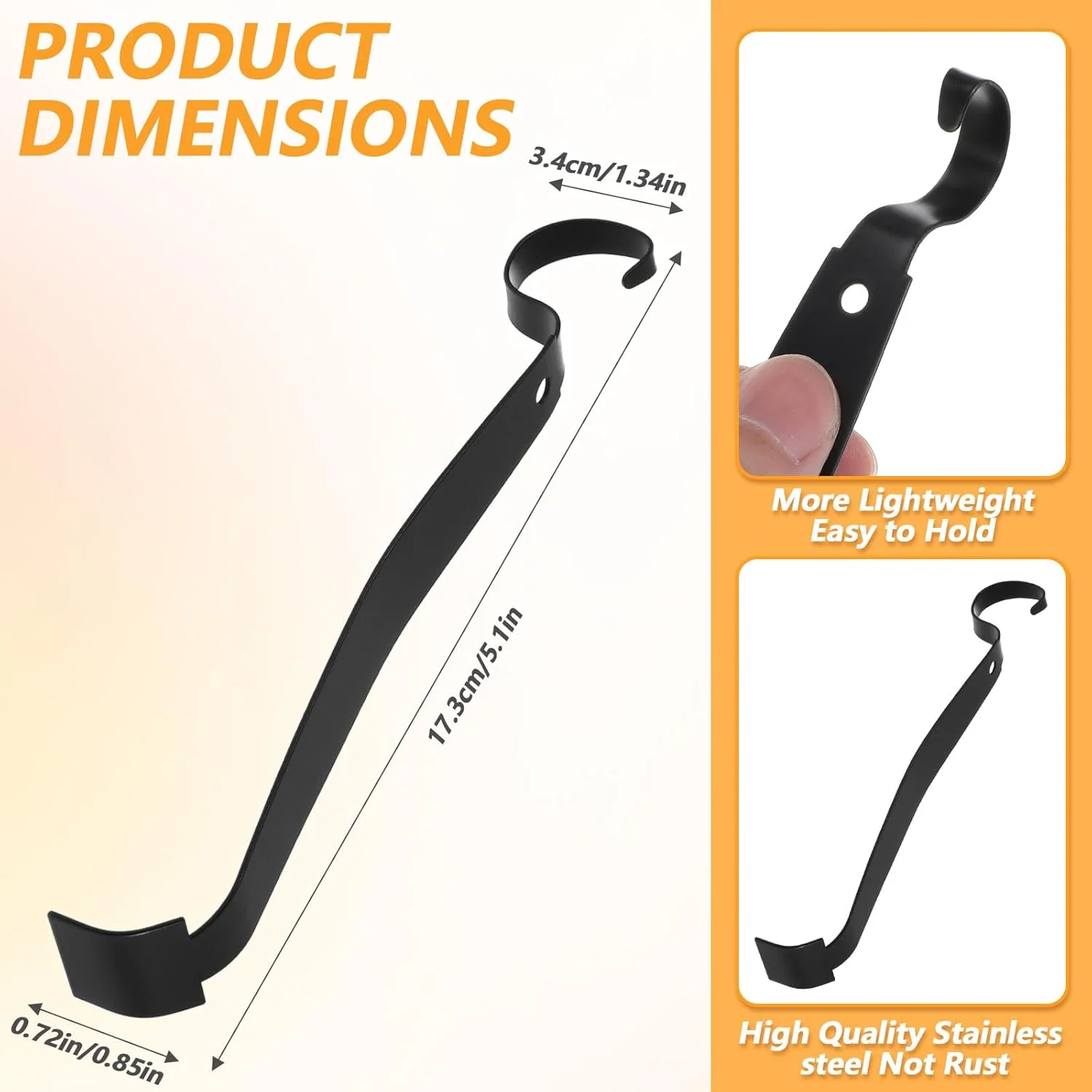 ابزار پرداخت کاری سفال استیل ضد زنگ، ابزار گِل دو طرفه برای خاک رس و سرامیک، ابزار سفال تیز و همه کاره برای هنرمندان سفال