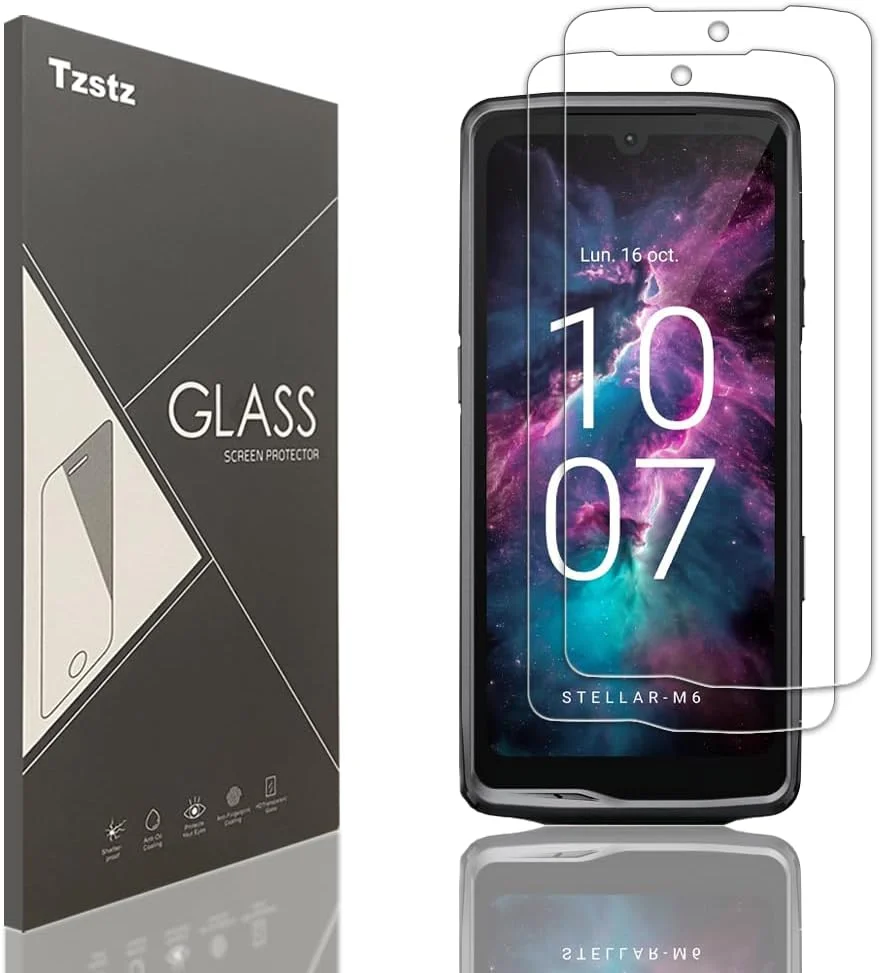 محافظ صفحه نمایش شیشه ای حرارت دیده Tzstz 3 عددی، برای هوآوی P20 Pro، سختی 9H، ضد خش، ضد آب، سازگار با اثر انگشت، محافظ صفحه نمایش شفاف HD