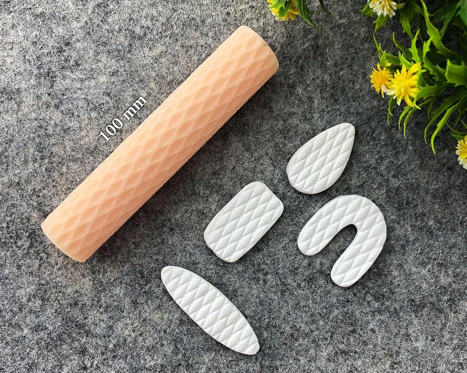 ابزار سفالگری GOTO CLAY TOOLS غلطک بافت TRL-7