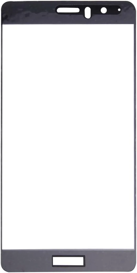 محافظ صفحه نمایش شیشه ای حرارت دیده برای گوشی هواوی Honor V8، ضخامت 0.26 میلی متر، سختی سطح 9H، ضد انفجار، پوشش کامل صفحه نمایش (مشکی) (رنگ: مشکی)