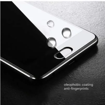 FHNLKFS محافظ صفحه نمایش شیشه ای حرارت دیده با پوشش کامل چسبی، 3 عددی، برای گوشی Huawei Y9 2019، فیلم محافظ گوشی، شیشه 9H قوی برای Huawei Y9 2019، برای Enjoy 9 Plus