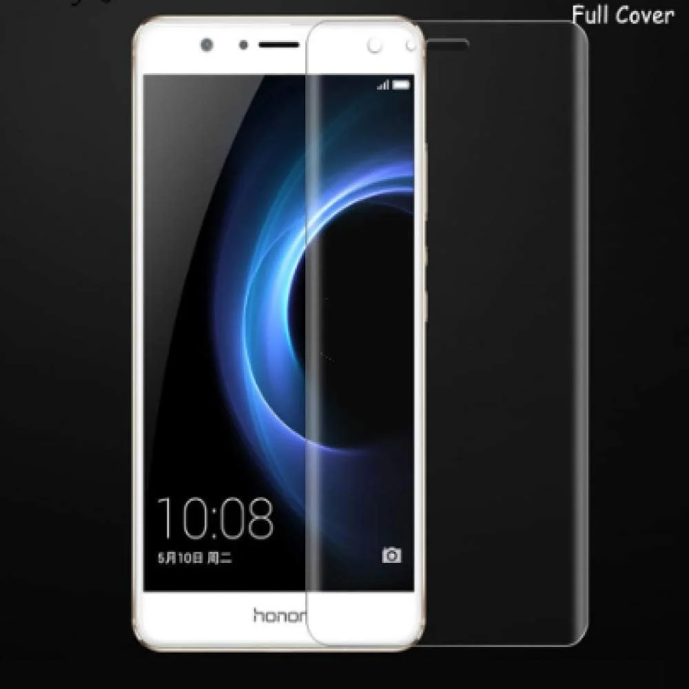 FHNLKFS 2 عدد محافظ صفحه نمایش فول کاور، فیلم TPU شیشه ای نرم برای Huawei Honor V8، فیلم ضد انفجار برای Huawei Honor V8، برای Honor V8