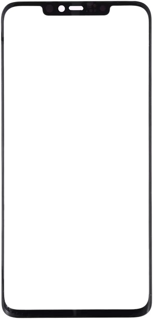 شیشه لنز بیرونی صفحه نمایش جلو هواوی میت 20 پرو (مشکی)