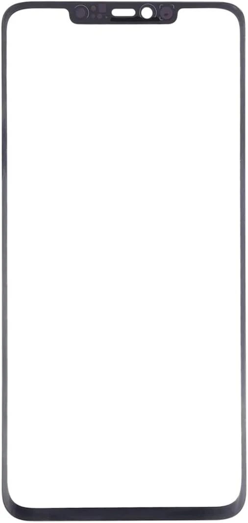 شیشه لنز بیرونی صفحه نمایش جلو هواوی میت 20 پرو (مشکی)