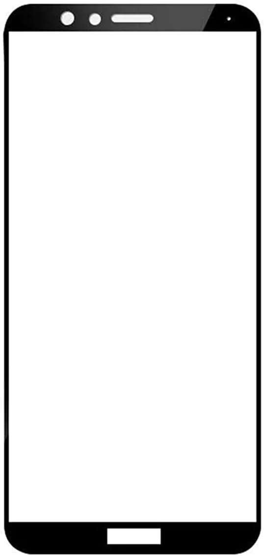 محافظ صفحه نمایش شیشه ای حرارت دیده مشکی فول اسکرین هواوی Honor 7X