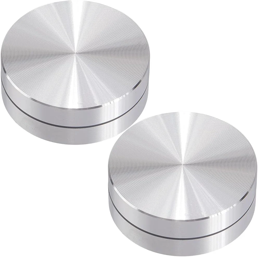 SOFPLATE ست 2 عددی ابزار چرخان سفالی 30 میلیمتری، ابزار پرداخت سفال، صفحه گرد تخت نقرهای آلومینیومی، سینی پایه میز گردان، لوازم جانبی برای ساخت سرامیک، پلیمر، کیک، هنر و صنایع دستی DIY SOFPLATE ست 2 عددی ابزار چرخان سفالی 30 میلیمتری، ابزار پرداخت سفال، صفحه گرد تخت نقرهای آلومینیومی، سینی پایه میز گردان، لوازم جانبی برای ساخت سرامیک، پلیمر، کیک، هنر و صنایع دستی DIY