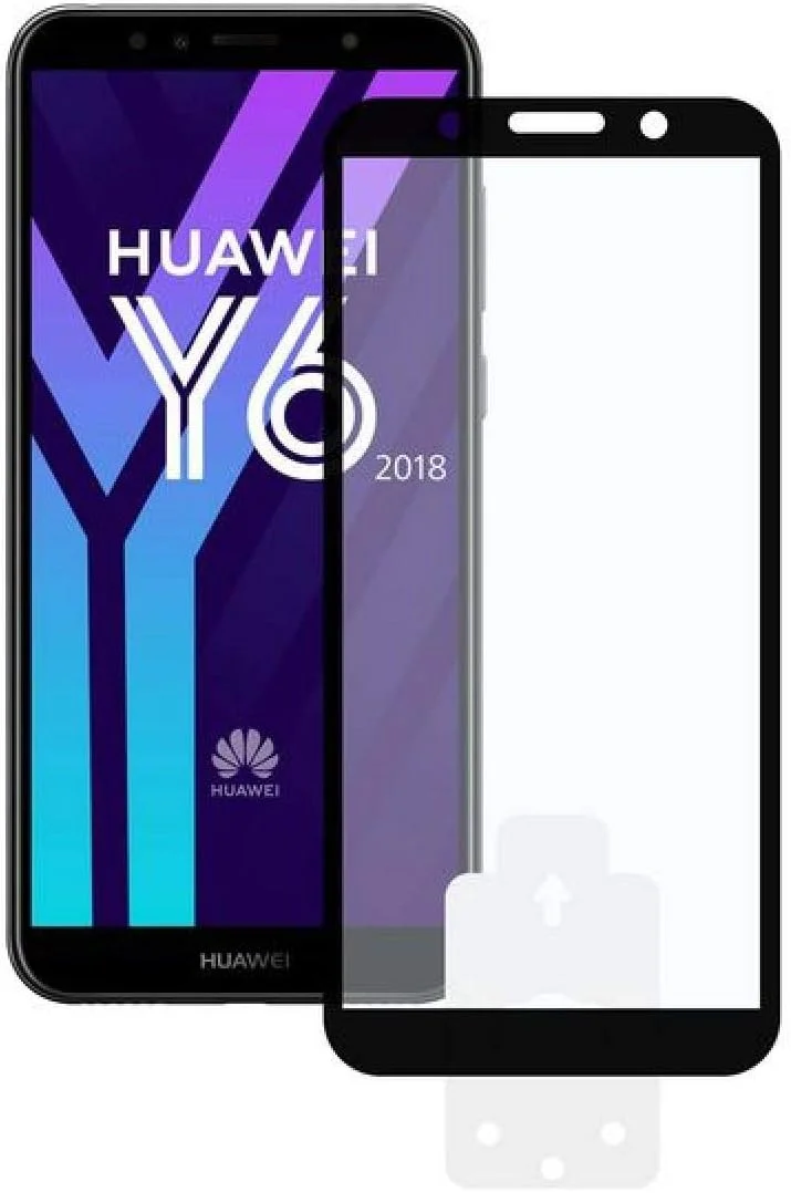 محافظ صفحه نمایش شیشه ای تمپرد KSIX smart your tech برای گوشی موبایل Huawei Y6 2018 2.5 D Ne Gramos محافظ صفحه نمایش شیشه ای تمپرد KSIX smart your tech برای گوشی موبایل Huawei Y6 2018 2.5 D Ne Gramos