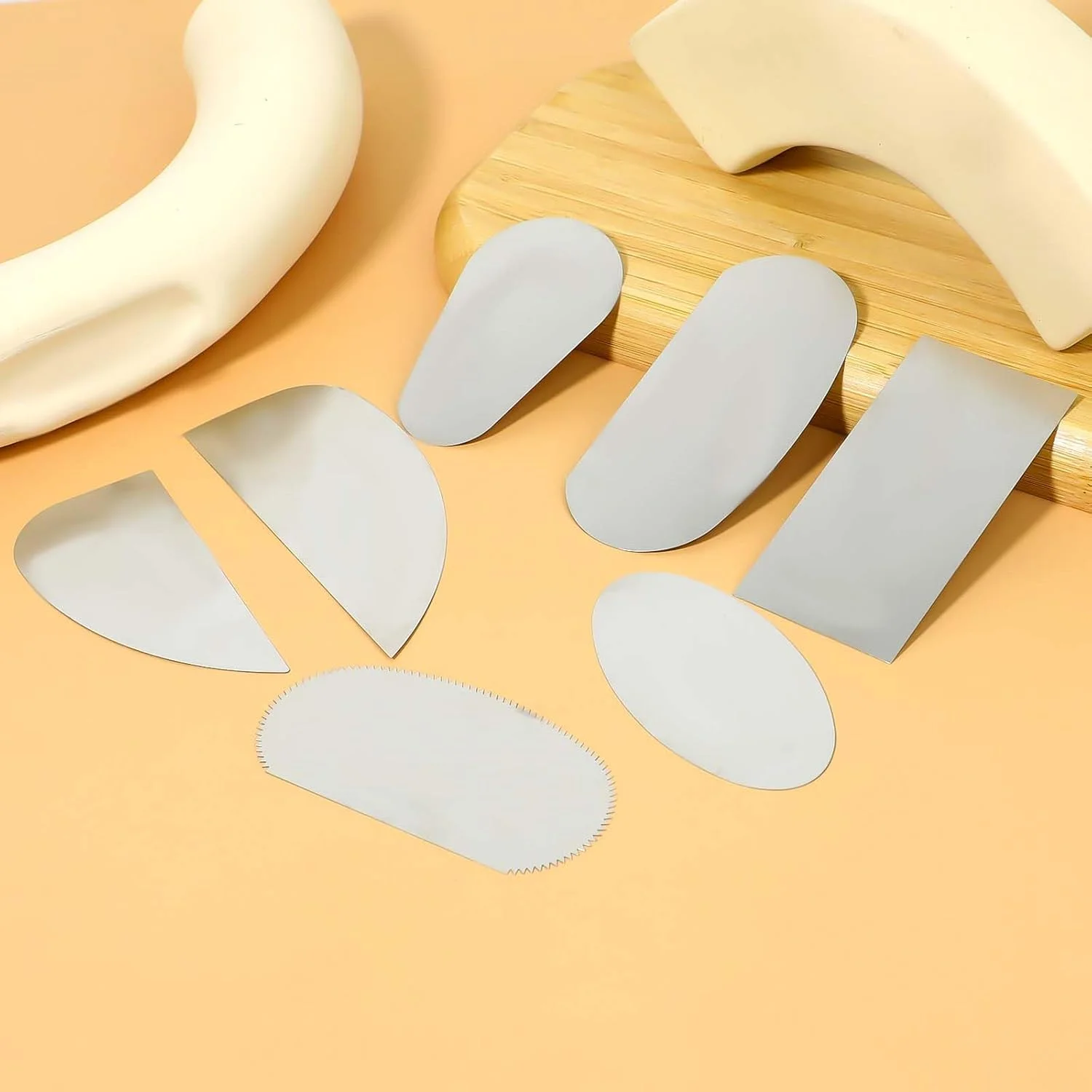 ابزار سفالگری فولادی 10 عددی، دنده های رسی، خراشنده دندانه دار استیل، ابزار صنایع دستی، مجسمه سازی، مدل سازی، کاتر، خراشنده، کیت ابزار مجسمه سازی سرامیک برای مجسمه سازی، بافت دهی، مدل سازی هنرمندان و سفالگران ابزار سفالگری فولادی 10 عددی، دنده های رسی، خراشنده دندانه دار استیل، ابزار صنایع دستی، مجسمه سازی، مدل سازی، کاتر، خراشنده، کیت ابزار مجسمه سازی سرامیک برای مجسمه سازی، بافت دهی، مدل سازی هنرمندان و سفالگران