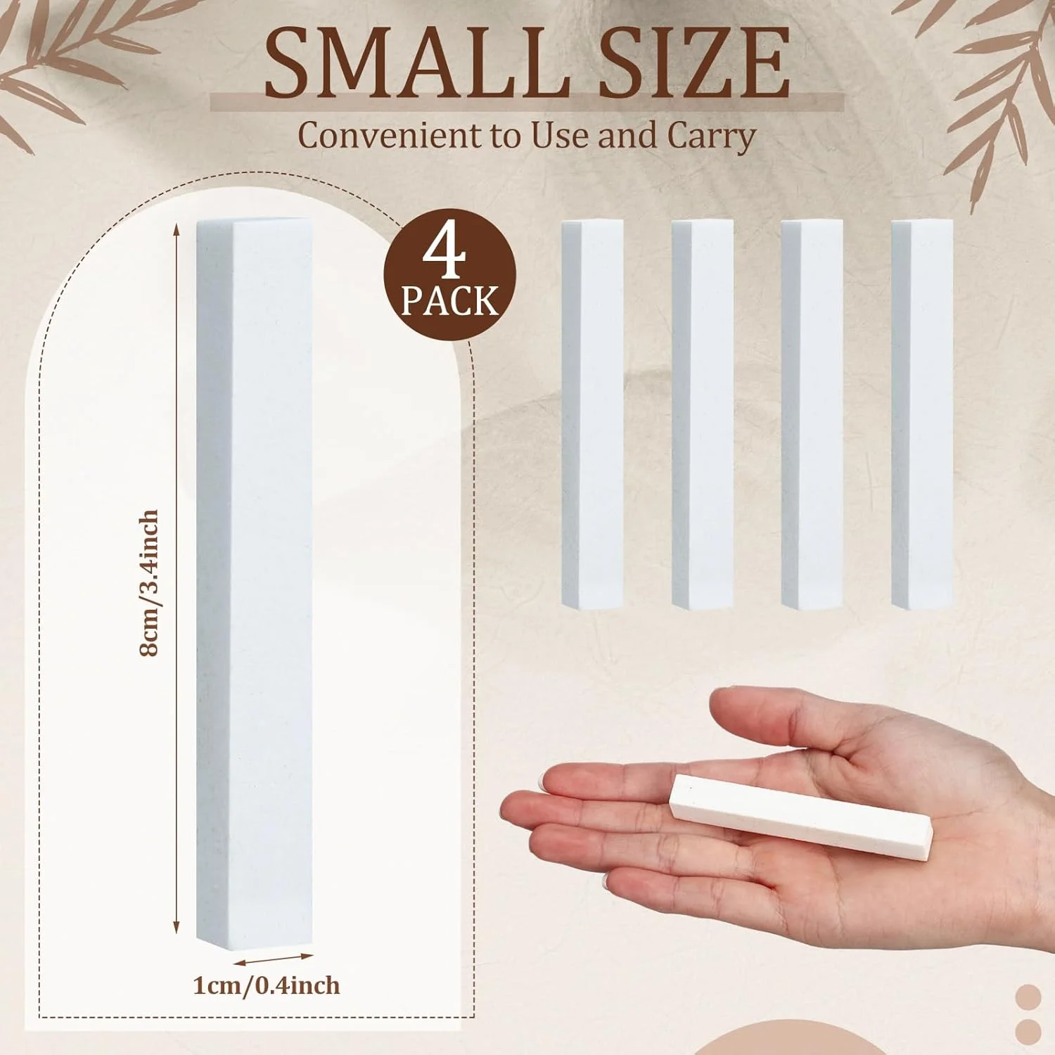 لندیکال 4 عددی سنگ سنباده ابزار کوره سفالگری برای صاف کردن و شکل دادن سطوح سخت، ابزار مجسمه سازی سرامیک هنری، 8 سانتی متر (COO-Landical-0083) لندیکال 4 عددی سنگ سنباده ابزار کوره سفالگری برای صاف کردن و شکل دادن سطوح سخت، ابزار مجسمه سازی سرامیک هنری، 8 سانتی متر (COO-Landical-0083)