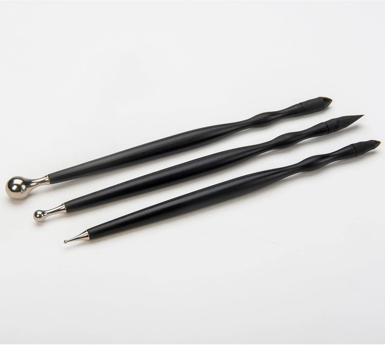 ست ابزار طراحی و جزئیات اسکالپی (Sculpey) از پلی فرم (Polyform) برای خمیر - مجموعه 3 عددی - ASSD01