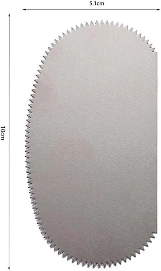 مجموعه دو عددی کاردک سفالگری استیل FSSTUD، ابزار دنده دار روبانی خاک رس، ابزار سرامیکی فلزی مربعی، کاردک برش خاک رس، ابزار مدل سازی مجسمه سازی سرامیکی، ابزار بافت دهی سفالگری