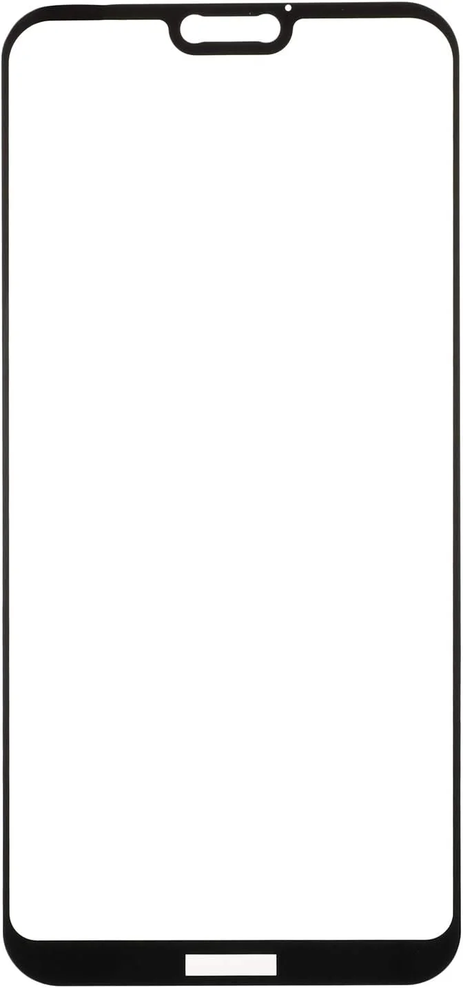 ColorFul Glass Screen Protector for Huawei P20 Lite, Black ColorFul Glass Screen Protector for Huawei P20 Lite, Black