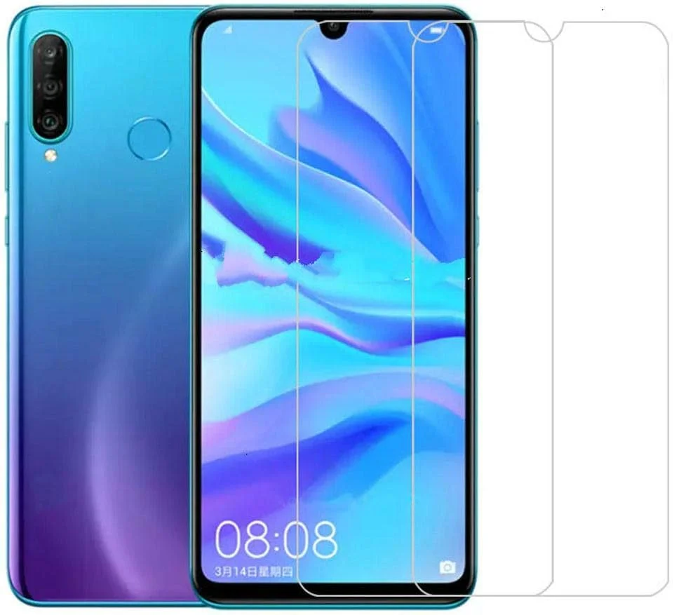 محافظ صفحه نمایش شیشه ای حرارت دیده MIBQM برای Huawei P30 Lite با سختی 9H بسته 3 عددی