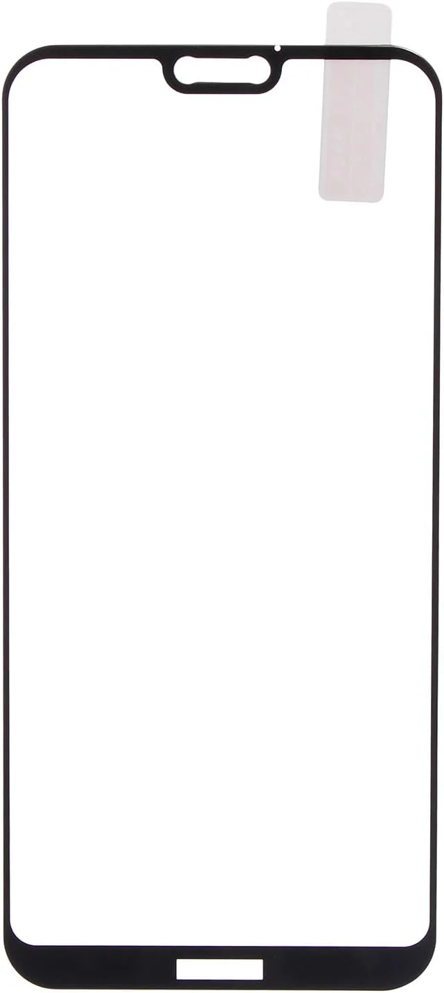 محافظ صفحه نمایش شیشه ای برای هوآوی P20 لایت، مشکی محافظ صفحه نمایش شیشه ای برای هوآوی P20 لایت، مشکی