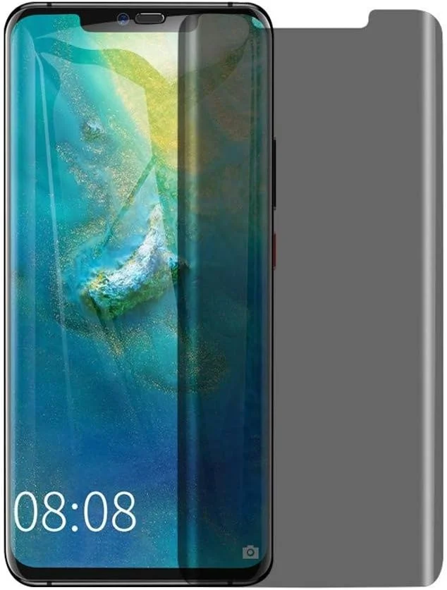 بسته 3 عددی محافظ صفحه نمایش حریم خصوصی 9D، برای Huawei Mate 20 30 Pro، شیشه حرارت دیده ضد جاسوسی، برای Huawei P30 Pro، فیلم محافظ ضد تابش نور برای Huawei Mate 30 Pro