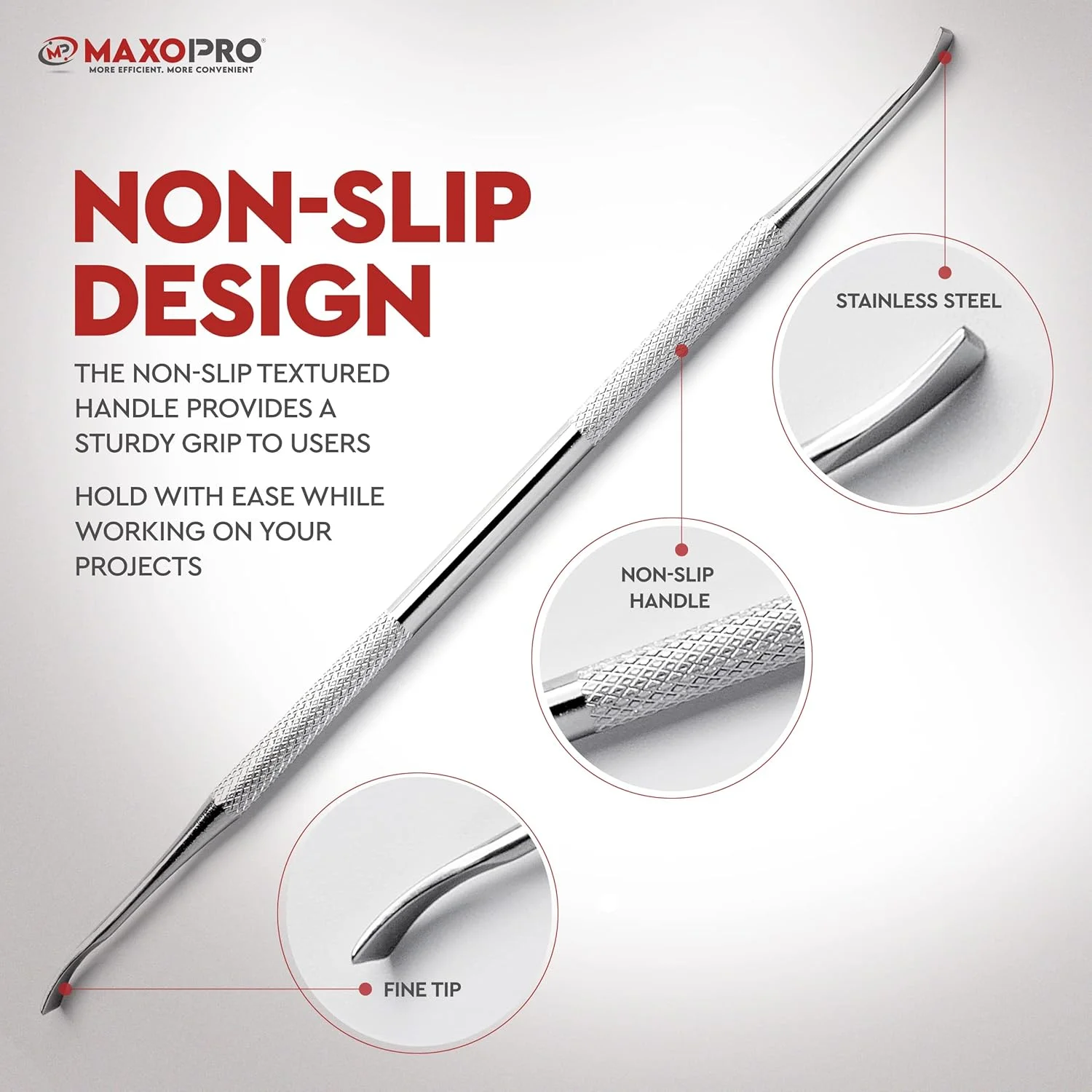 مجموعه ابزار حکاکی موم ممتاز MaxoPro - 12 عدد ابزار مجسمه سازی موم و رس استیل ضد زنگ - ابزار حکاکی دو سر دندانپزشکی و موم برای حکاکی مدل سازی و شکل دادن