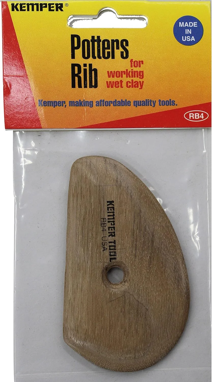 ابزار سفالگری Kemper برای خاک رس و سفال - دنده سفالگری - RB4