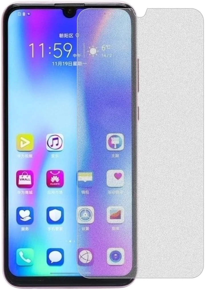 محافظ صفحه نمایش 50 عددی مات شیشه ای حرارت دیده مناسب برای گوشی هواوی Honor 10 Lite، بدون بسته بندی خرده فروشی لوازم جانبی تلفن همراه