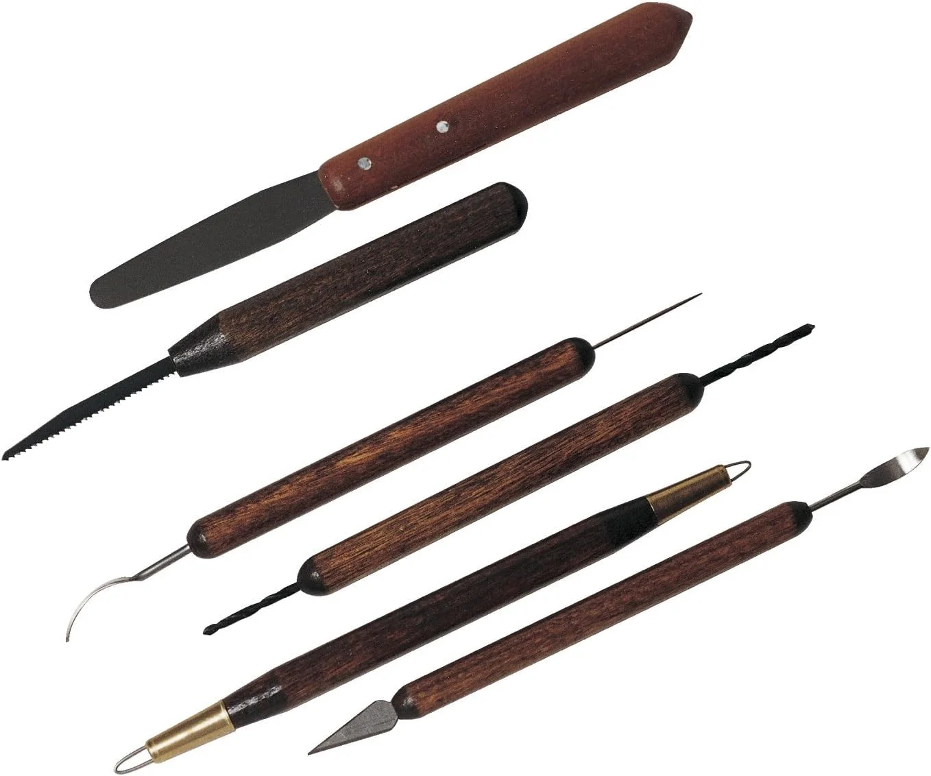 ست ابزار سرامیک کمپر، سایزهای مختلف، مجموعه 7 عددی