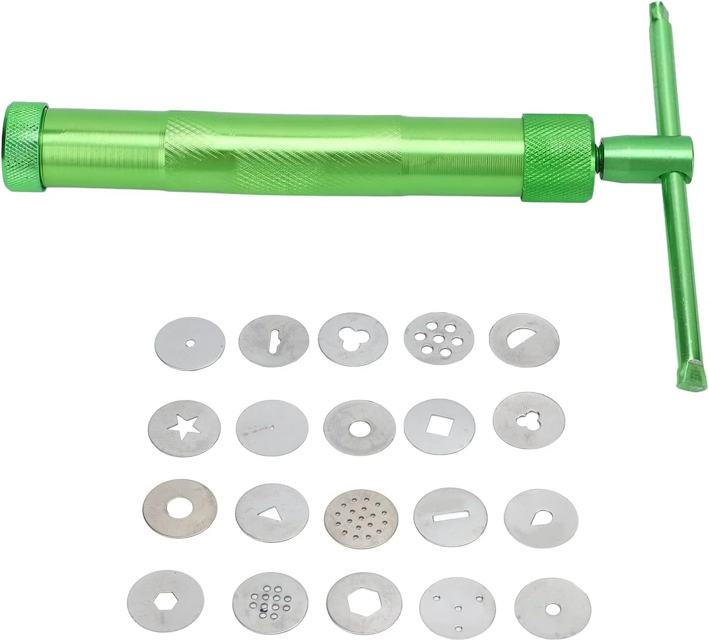 اکسترودر خمیر رُس، ابزار خمیر پلیمری، ابزار فوندانت، اکسترودرهای خمیر سفالگری استیل ضد زنگ با طراحی چرخشی برای مجسمه سازی کیک، صنایع دستی و قندسازی