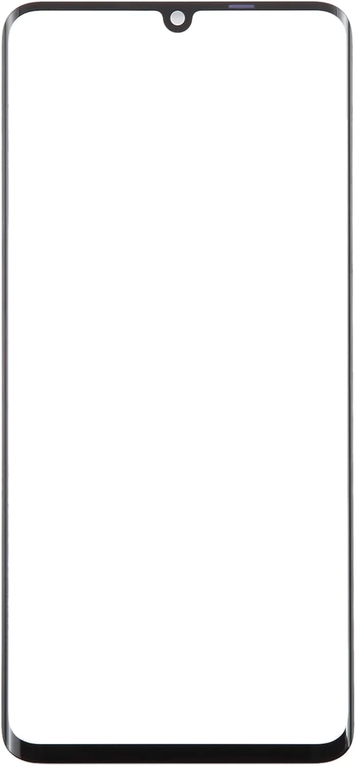 قطعات جایگزین تلفن همراه برای شیشه لنز بیرونی صفحه نمایش جلویی Huawei P30 Pro به همراه چسب شفاف نوری OCA