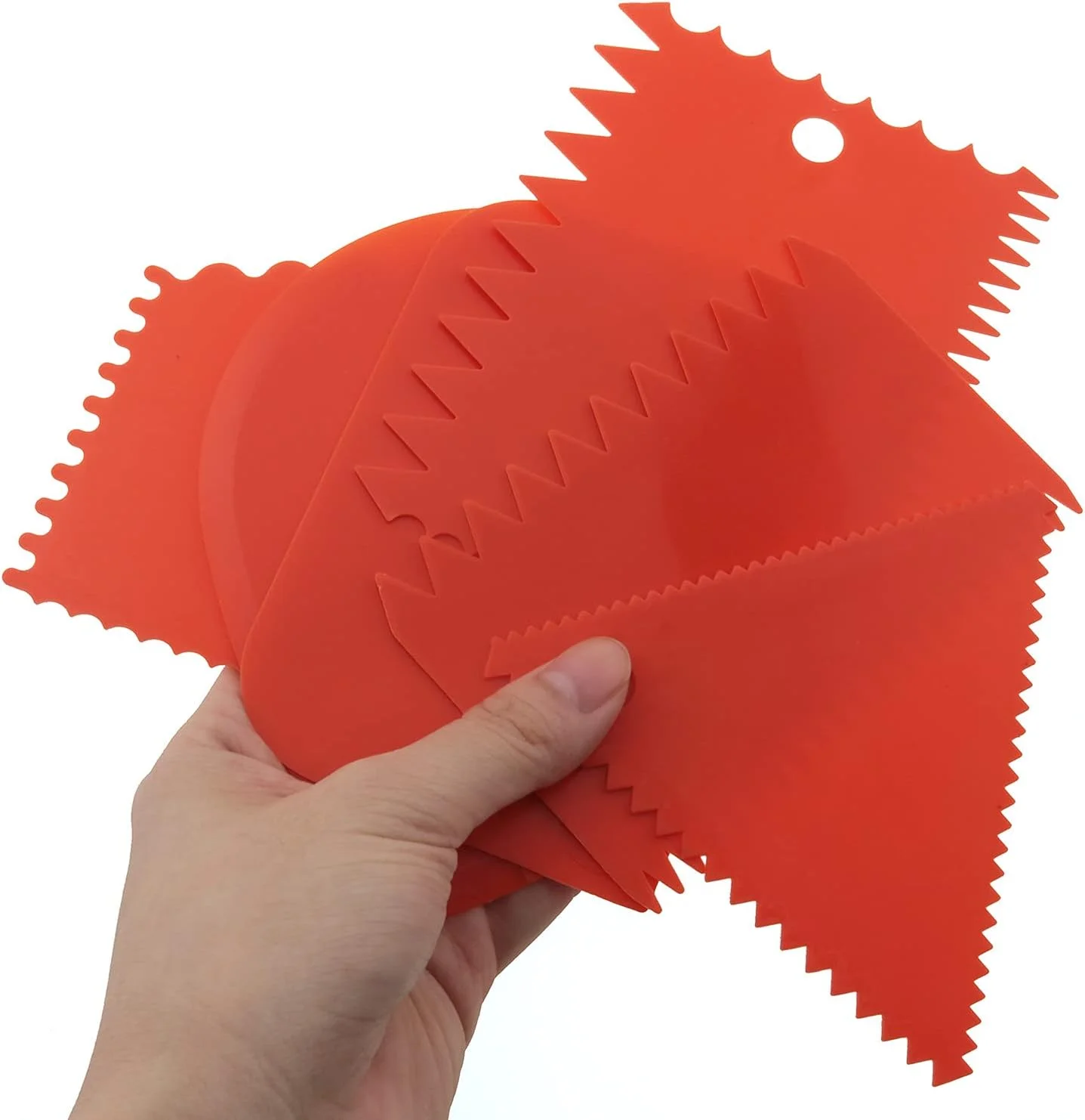 مجموعه 6 عددی ابزار سفالگری LRONG، ست کاردک پلاستیکی خاک رس، دسته کاردک، چاقوی مجسمه سازی خاک رس نرم حکاکی شده، ابزار مجسمه سازی خاک رس صنعتی