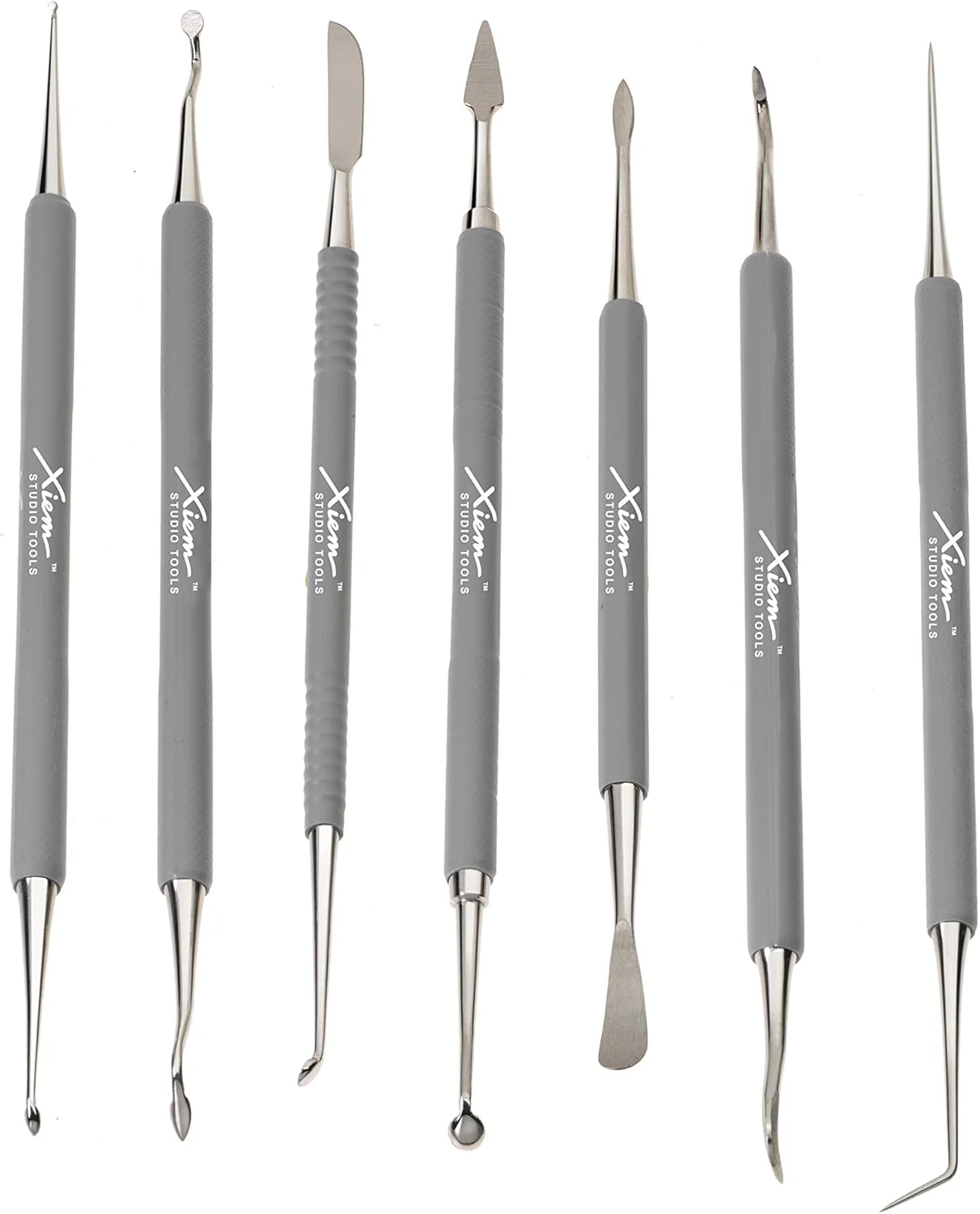 ابزار نهایی استودیو Xiem برای هنرمندان سفال (ابزار اسگرافیتو و جزئیات)