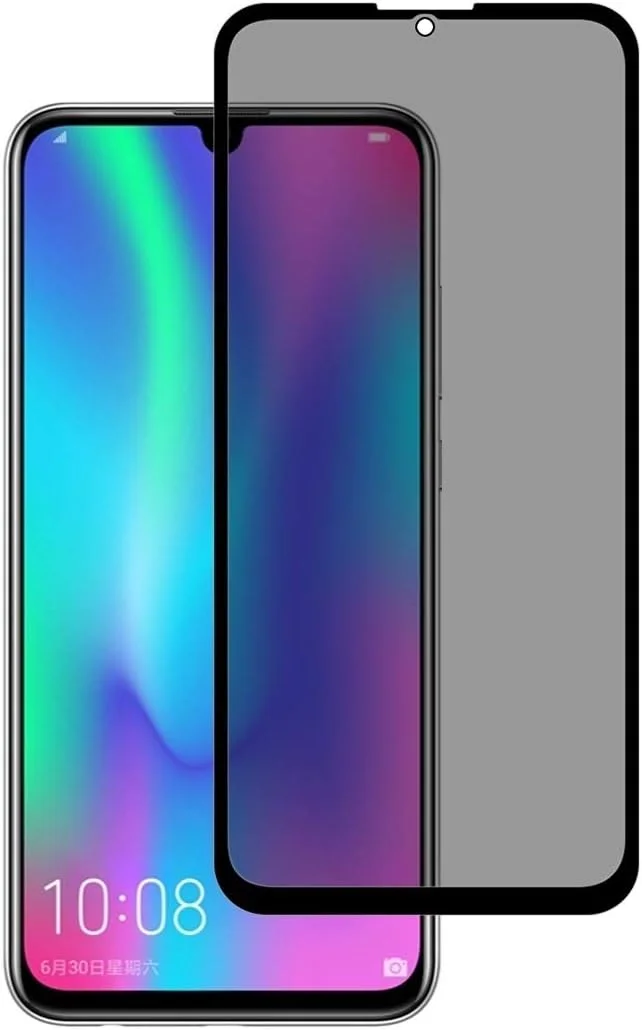 محافظ صفحه نمایش شیشه ای حرارت دیده ضد جاسوسی پوشش کامل برای گوشی موبایل هوآوی Honor 10 Lite لوازم جانبی