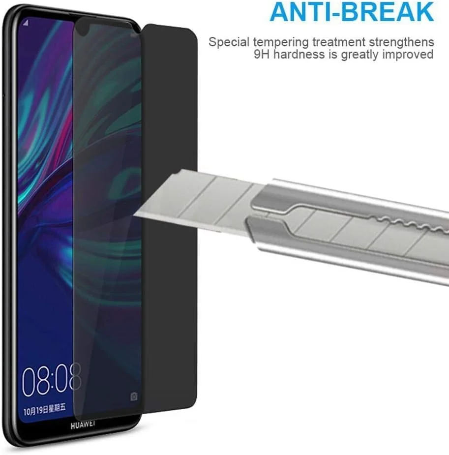محافظ صفحه نمایش حریم خصوصی MIBQM بسته 3 عددی برای گوشی های هوآوی P10 Plus P20 P30 Lite P20 P30 Pro، شیشه حرارت دیده ضد جاسوسی برای هوآوی P30 Lite