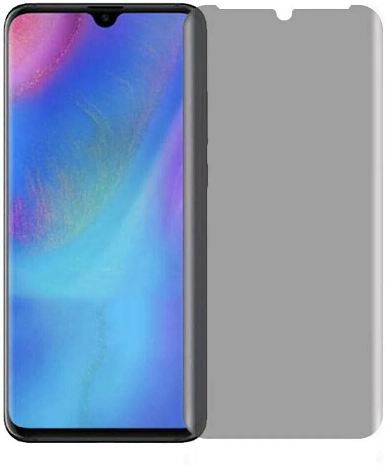 محافظ صفحه نمایش حریم خصوصی شیشه ای حرارت دیده ضد جاسوسی MIBQM بسته 3 عددی برای Huawei P30 Pro P30 - برای Huawei P30 Lite