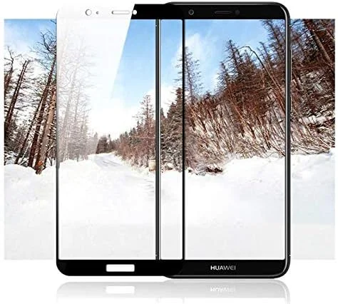 محافظ صفحه نمایش شیشه ای هواوی P Smart مشکی ضد خش