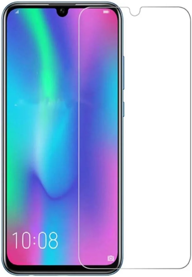 FHNLKFS محافظ صفحه نمایش شیشه ای حرارت دیده 9H برای گوشی هوشمند، مناسب برای Huawei P Smart 2019 سایز 6.21 اینچ