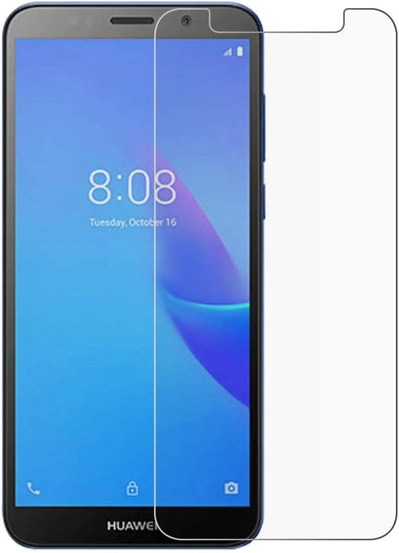[2 عدد] محافظ صفحه نمایش Huawei Y5 Lite 2018، محافظ صفحه شیشه ای حرارت دیده Huawei Y5 Lite 2018، محافظ صفحه نمایش شفاف HD ضد خش برای Huawei Y5 Lite 2018 با اندازه 5.45 اینچ