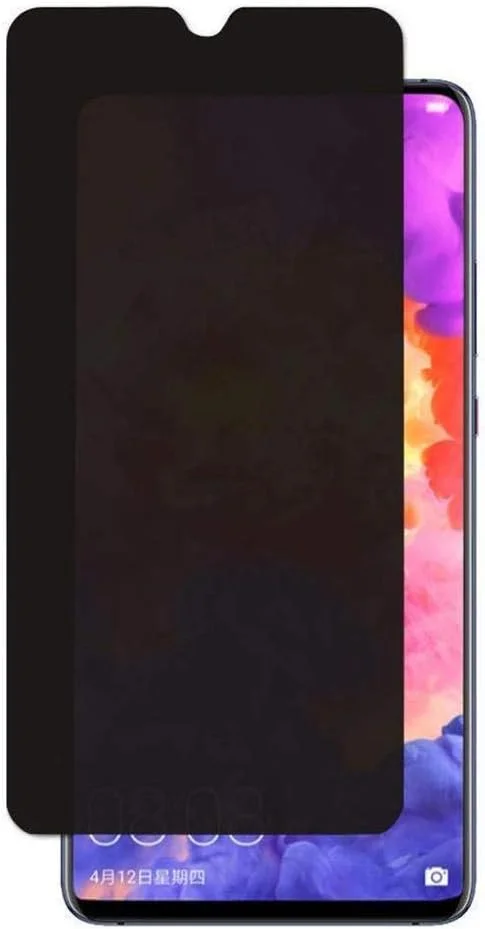 محافظ صفحه نمایش حریم خصوصی MIBQM بسته 3 عددی برای Huawei P10 Plus P20 P30 Lite P20 P30 Pro، شیشه حرارت دیده ضد جاسوسی برای Huawei P20
