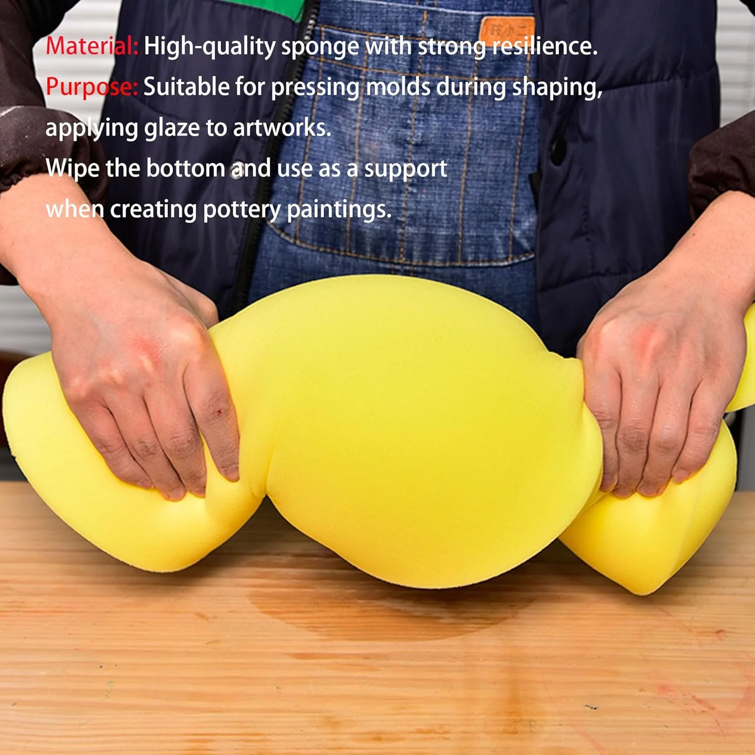 رومیزی فومی سفال گری Griiyakii، ابزار قالب گیری سفال رومیزی فومی سفال گری Griiyakii، ابزار قالب گیری سفال