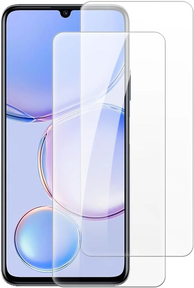 محافظ صفحه نمایش شیشه ای حرارت دیده شانتایم [2 عددی] سازگار با هوآوی Enjoy 60 4G (6.75 اینچ)، شفاف HD ضد خش بدون حباب، سازگار با قاب