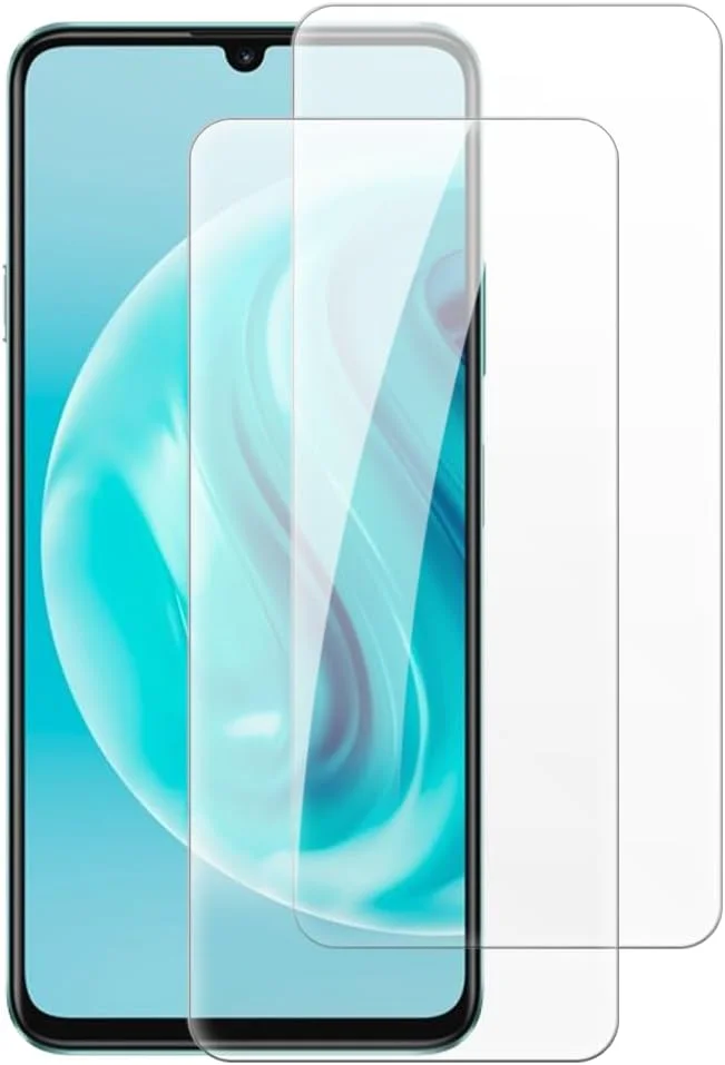 محافظ صفحه نمایش شیشه ای حرارت دیده Shantime [بسته 2 عددی] سازگار با Huawei Changxiang 70 4G (6.75 اینچ)، شفاف HD ضد خش بدون حباب، سازگار با قاب