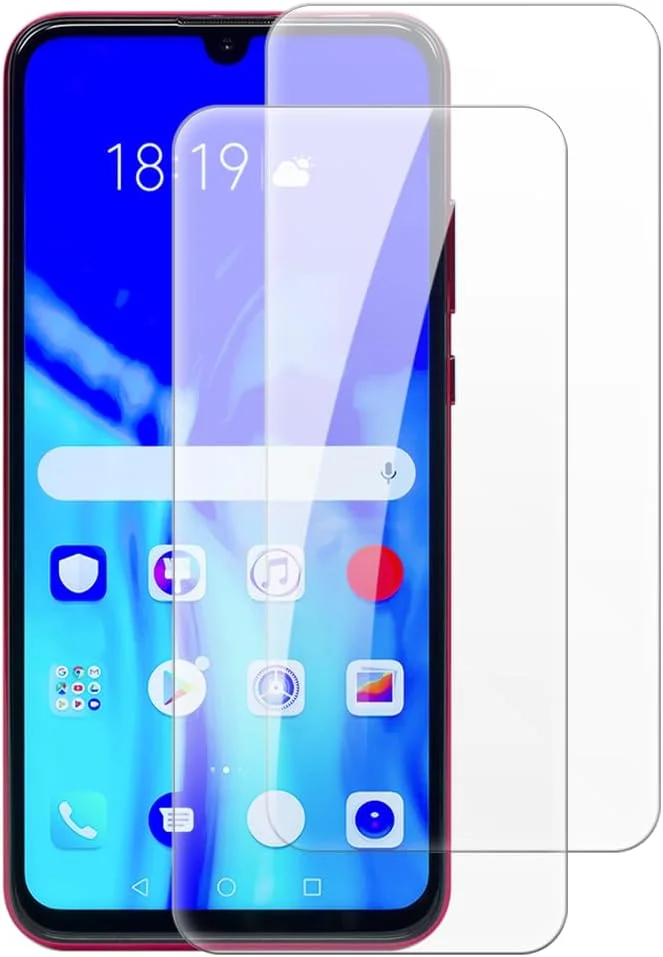 محافظ صفحه نمایش شیشه ای حرارت دیده شانتایم [2 عددی] سازگار با هوآوی Honor 20 Lite (6.21 اینچ)، شفاف HD ضد خش بدون حباب، سازگار با قاب