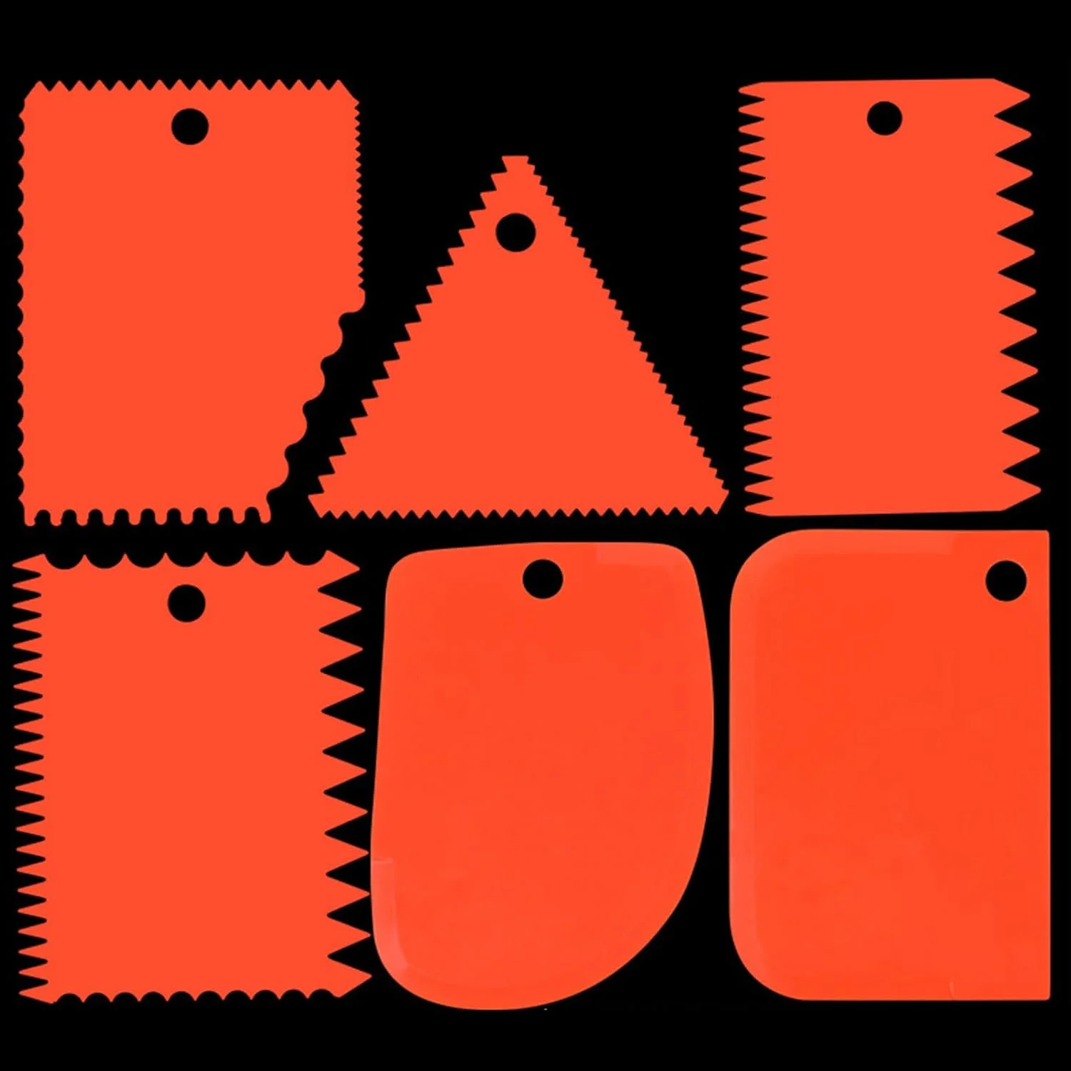 کاردک پلاستیکی خاک رس، 6 عدد چاقوی مجسمه سازی خاک رس نرم، ابزار سفالگری قابل حمل برای مبتدیان، متخصصان و علاقه مندان به سفالگری، مجموعه متنوع، استفاده آسان