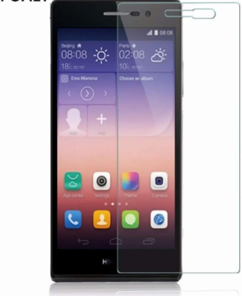 محافظ صفحه نمایش FHNLKFS، 2 عدد، شیشه حرارت دیده برای Huawei P7، فیلم محافظ صفحه نمایش فوق العاده نازک ضد خش برای Huawei P7 محافظ صفحه نمایش FHNLKFS، 2 عدد، شیشه حرارت دیده برای Huawei P7، فیلم محافظ صفحه نمایش فوق العاده نازک ضد خش برای Huawei P7